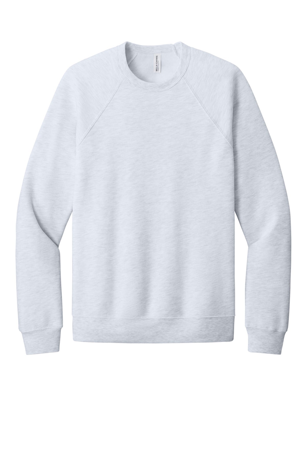BELLA+CANVAS ® Unisex Sponge Fleece Raglan Sweatshirt. BC3901