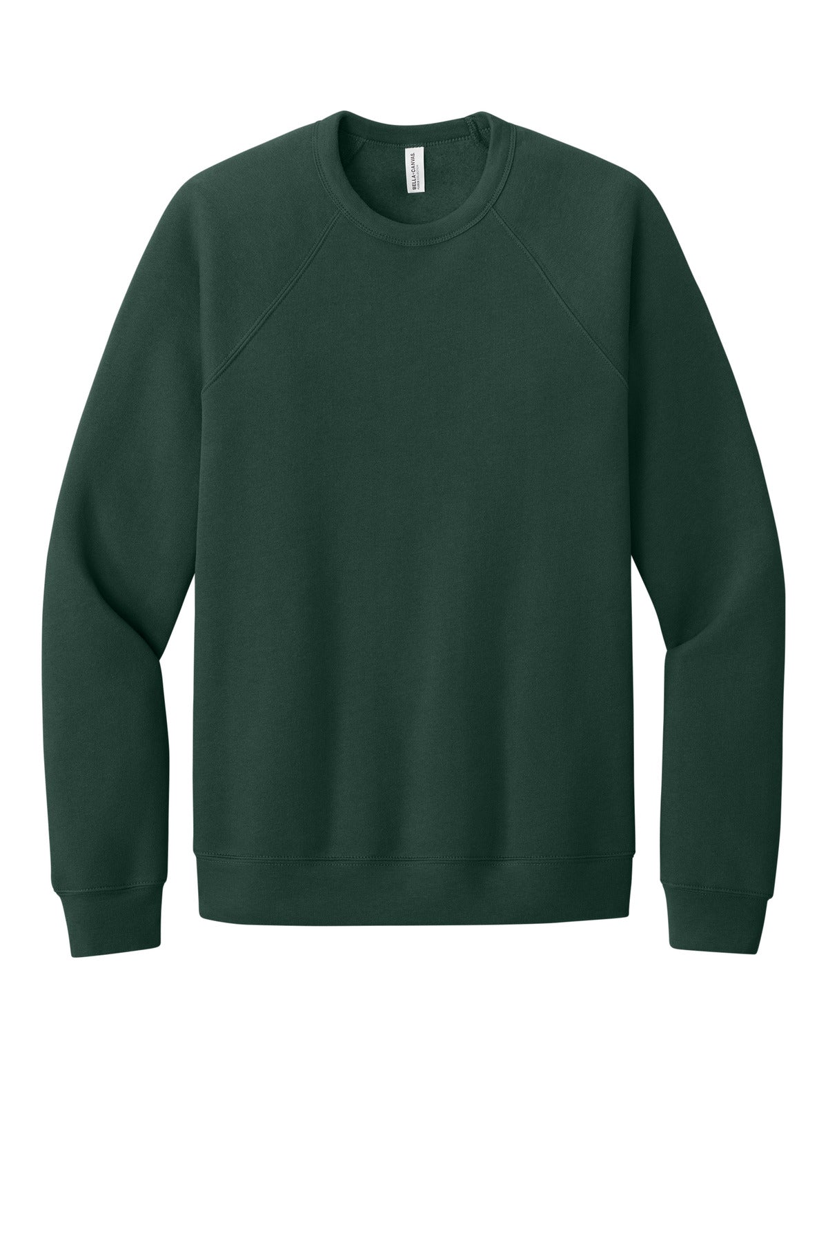 BELLA+CANVAS ® Unisex Sponge Fleece Raglan Sweatshirt. BC3901