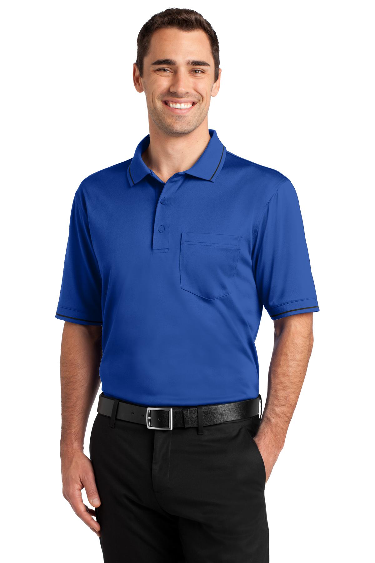 CornerStone ® Select Snag-Proof Tipped Pocket Polo. CS415