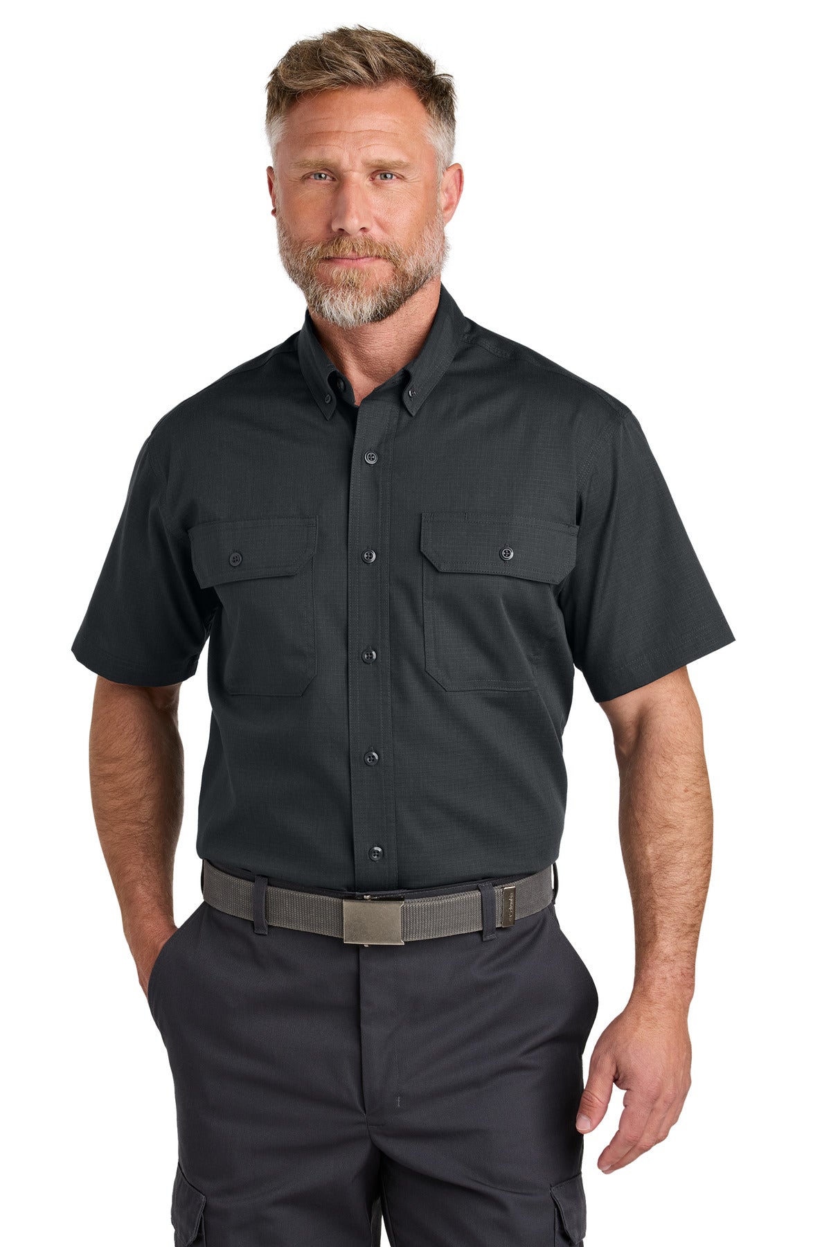 CornerStone ® Short Sleeve Select Ripstop Shirt CSW175