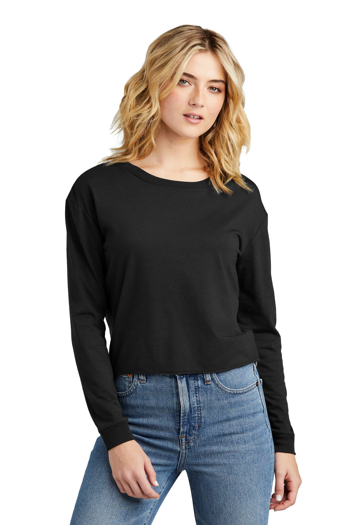 District ® Women's Perfect Tri ® Midi Long Sleeve Tee DT141