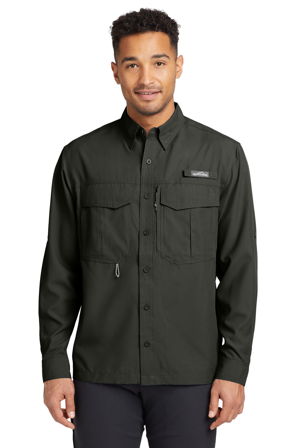 Eddie Bauer ® - Long Sleeve Performance Fishing Shirt. EB600
