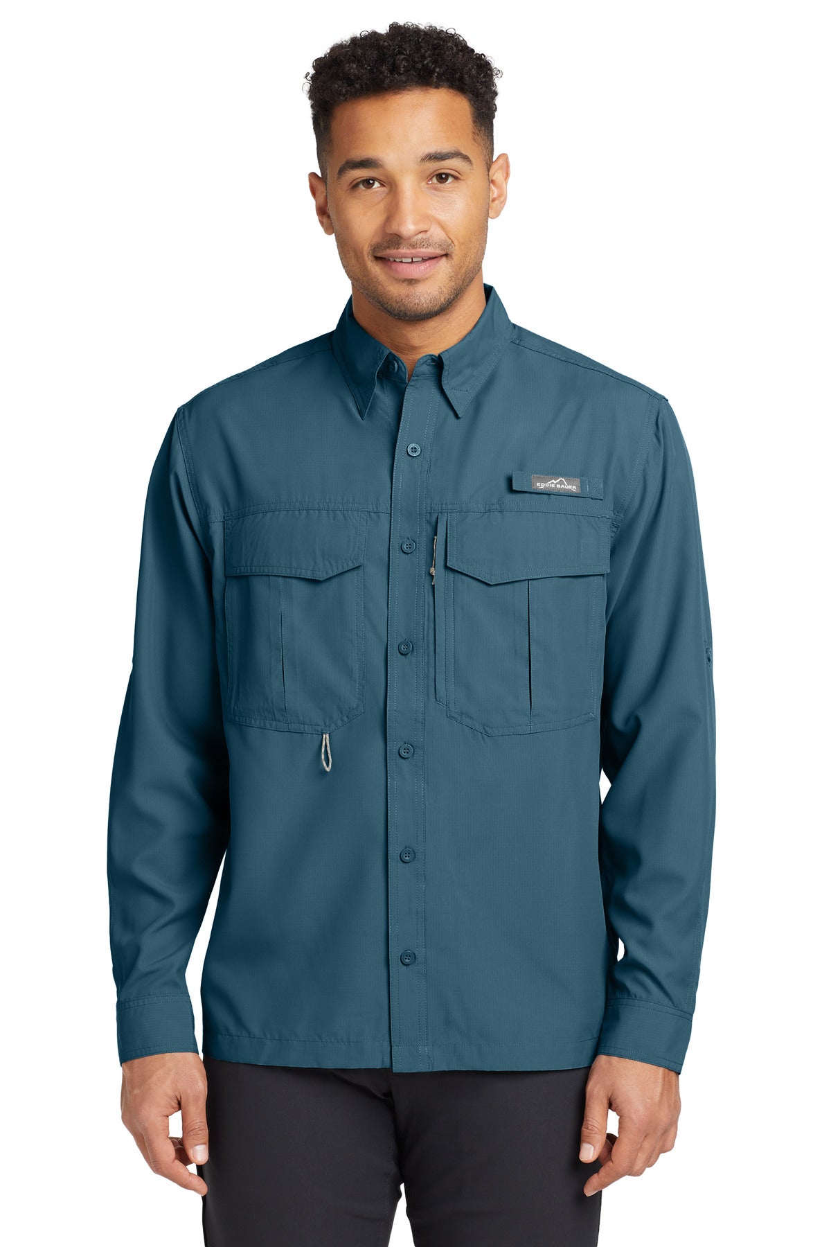 Eddie Bauer ® - Long Sleeve Performance Fishing Shirt. EB600