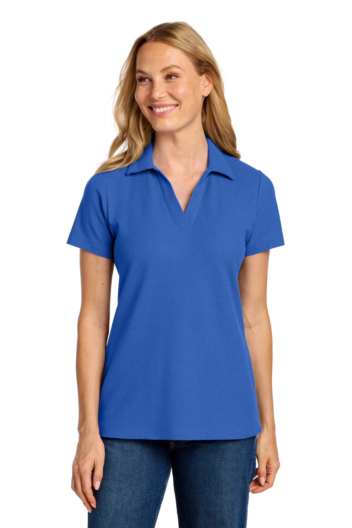 Port Authority ® Women's C-FREE ® Cotton Blend Pique Polo LK867