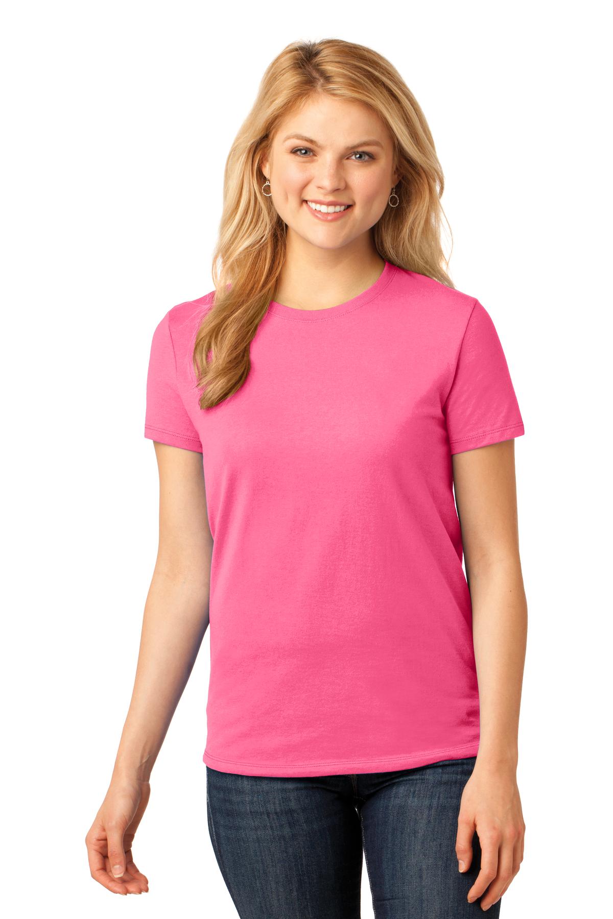 Port & Co ™ Women's Core Cotton Tee. LPC54