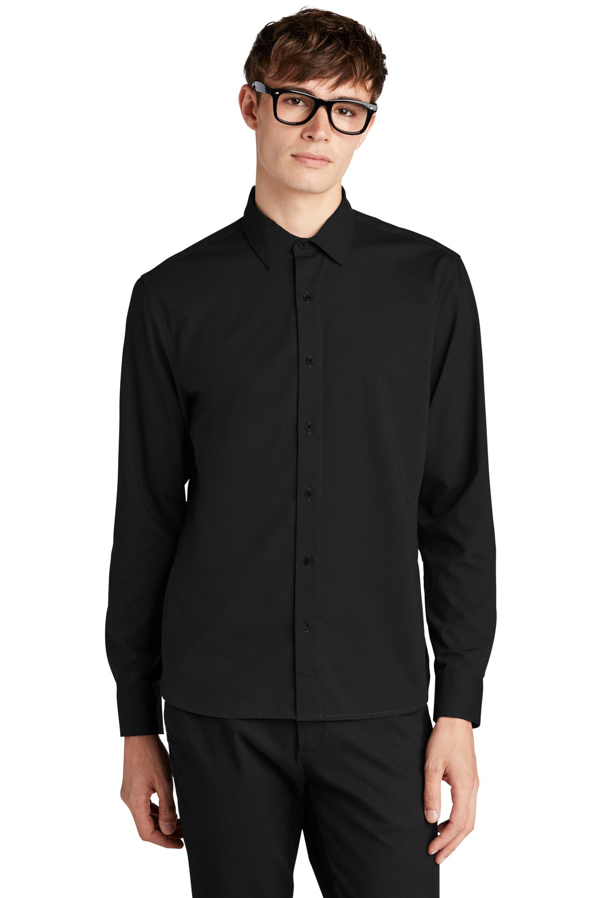 Mercer+Mettle ® Long Sleeve Stretch Woven Shirt MM2000