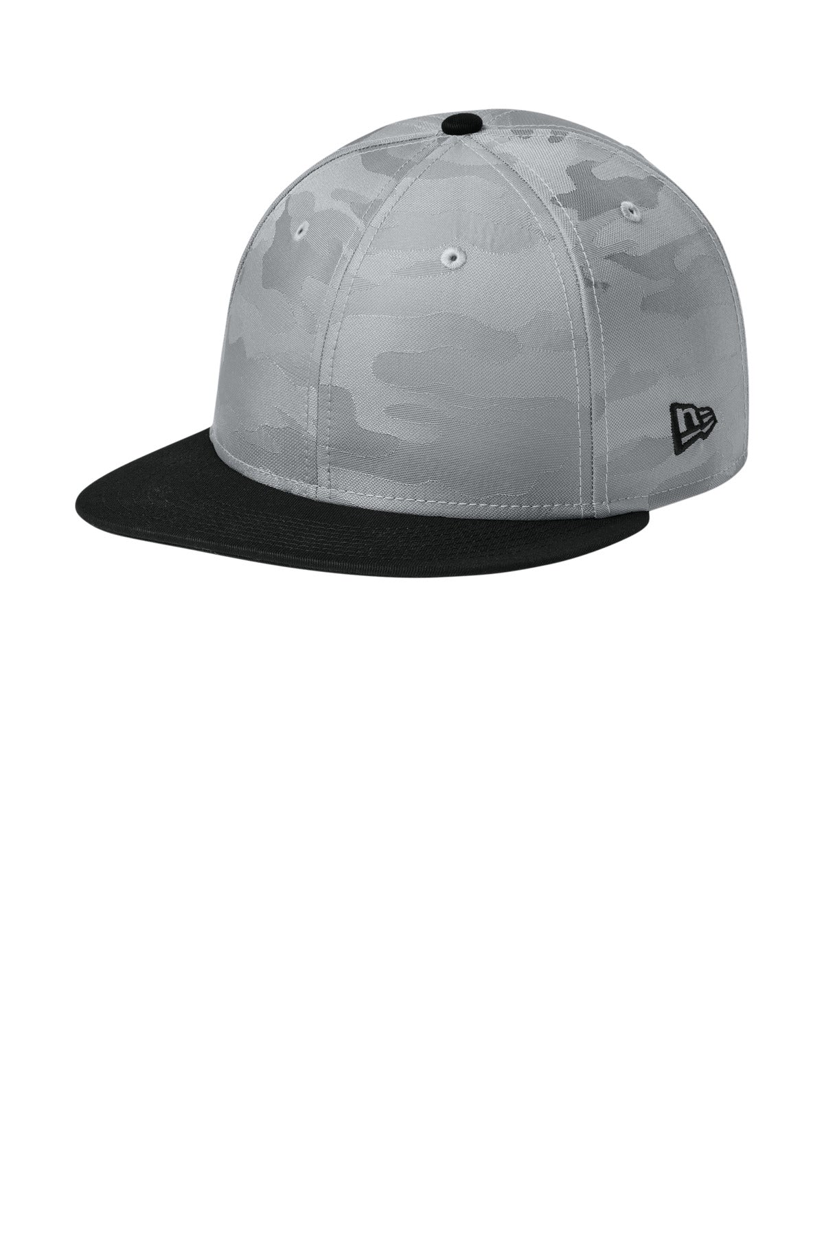 New Era  ®  Camo Flat Bill Snapback Cap NE407