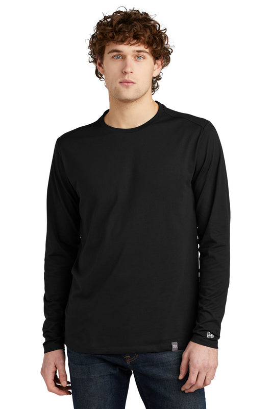 New Era  ®  Heritage Blend Long Sleeve Crew Tee. NEA102