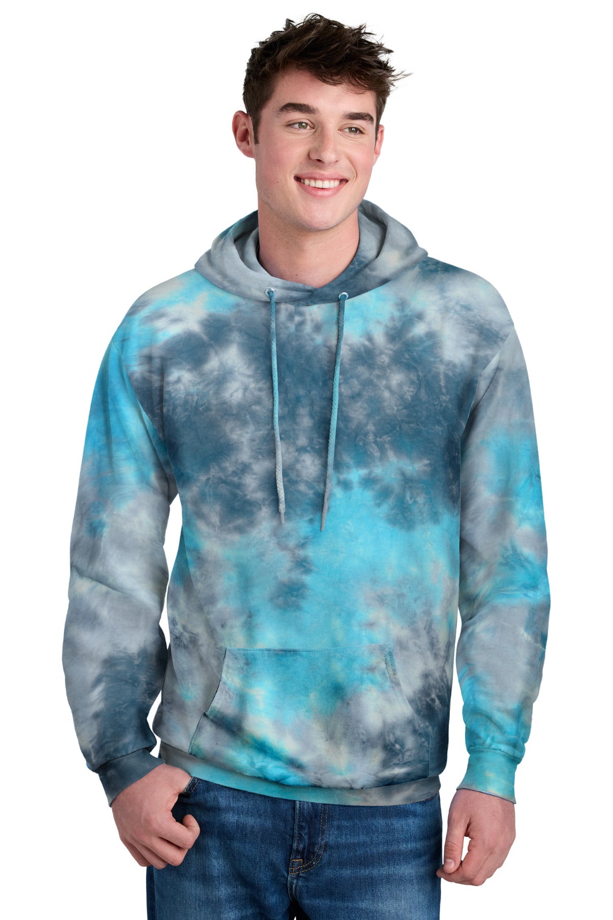Port & Co ™ Crystal Tie-Dye Pullover Hoodie PC144