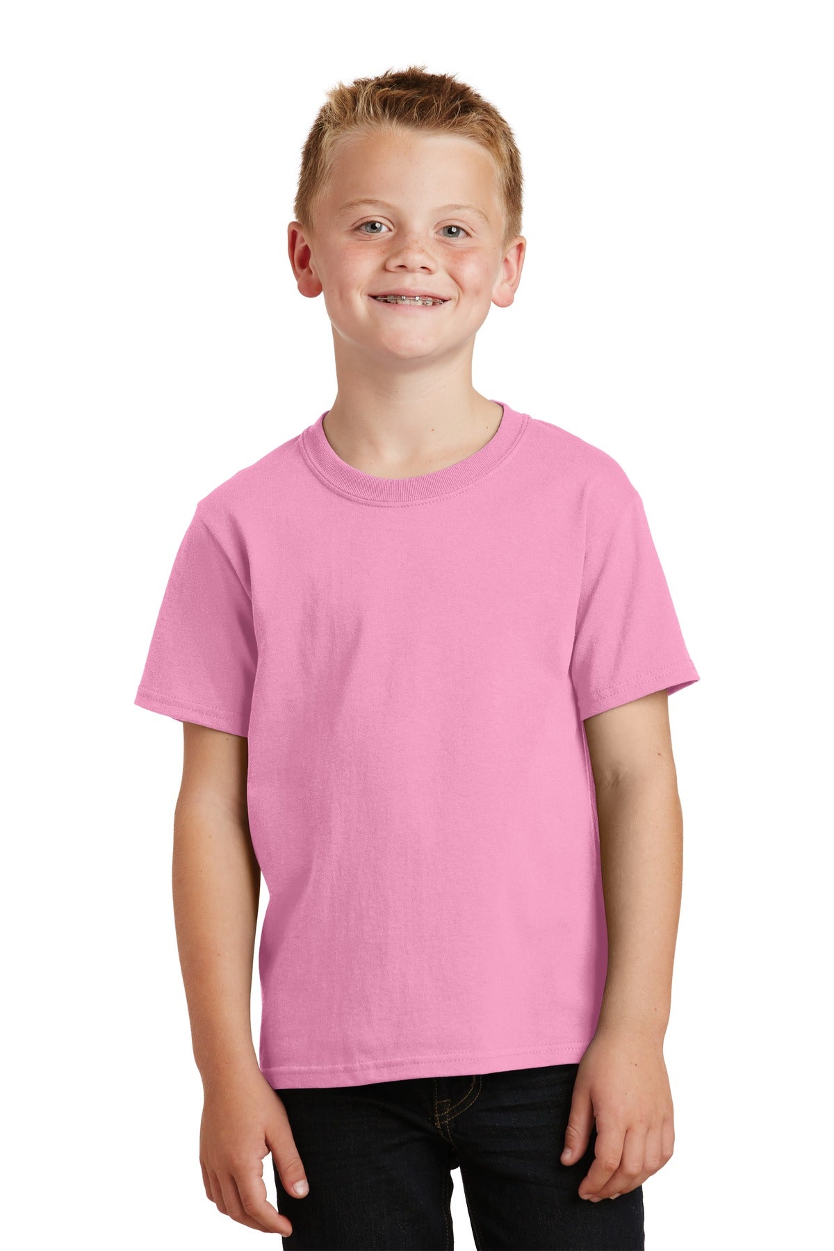 Port & Co ™ Youth Core Cotton Tee. PC54Y