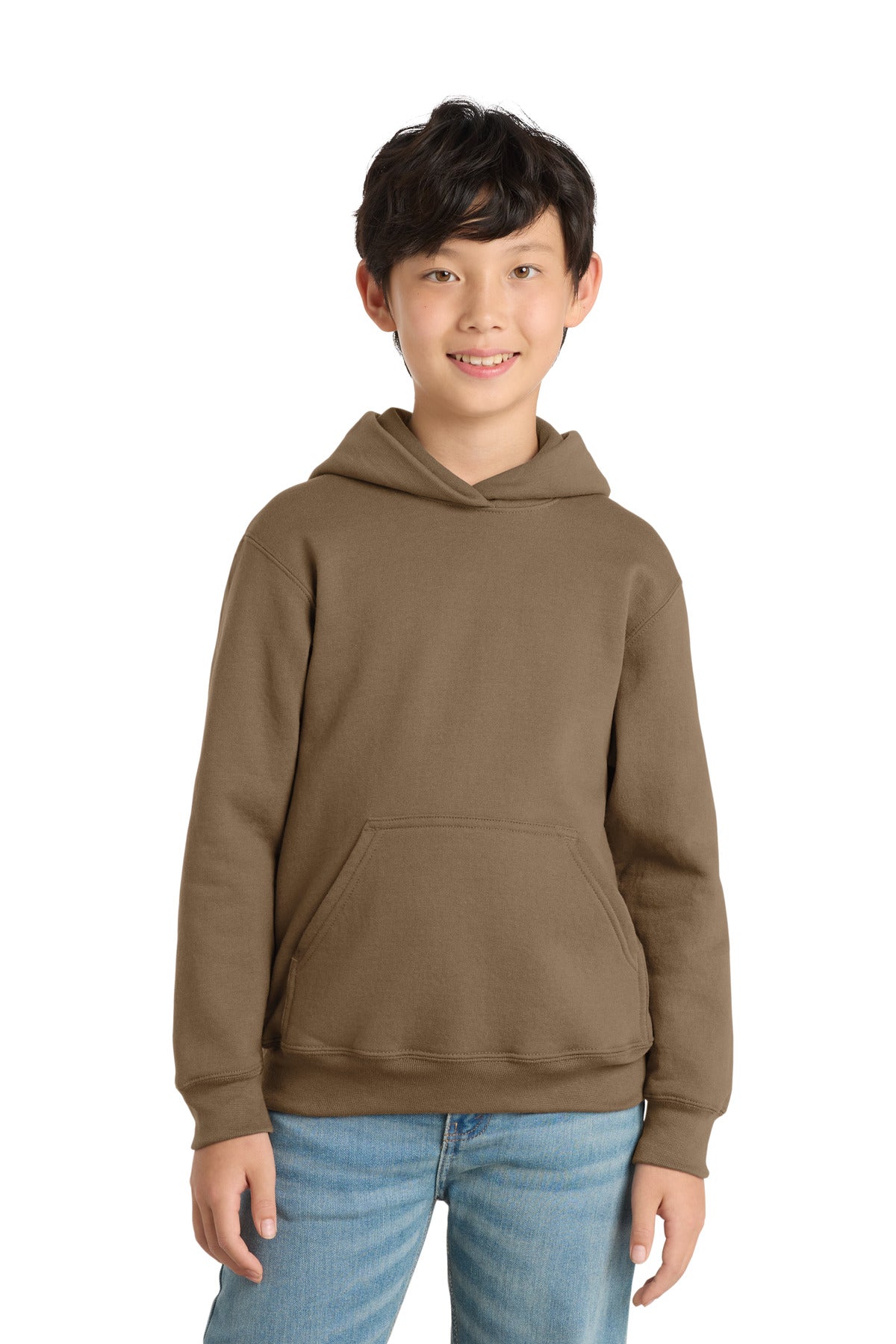 Port & Co ™ Youth Core Fleece Pullover Hooded Sweatshirt. PC90YH