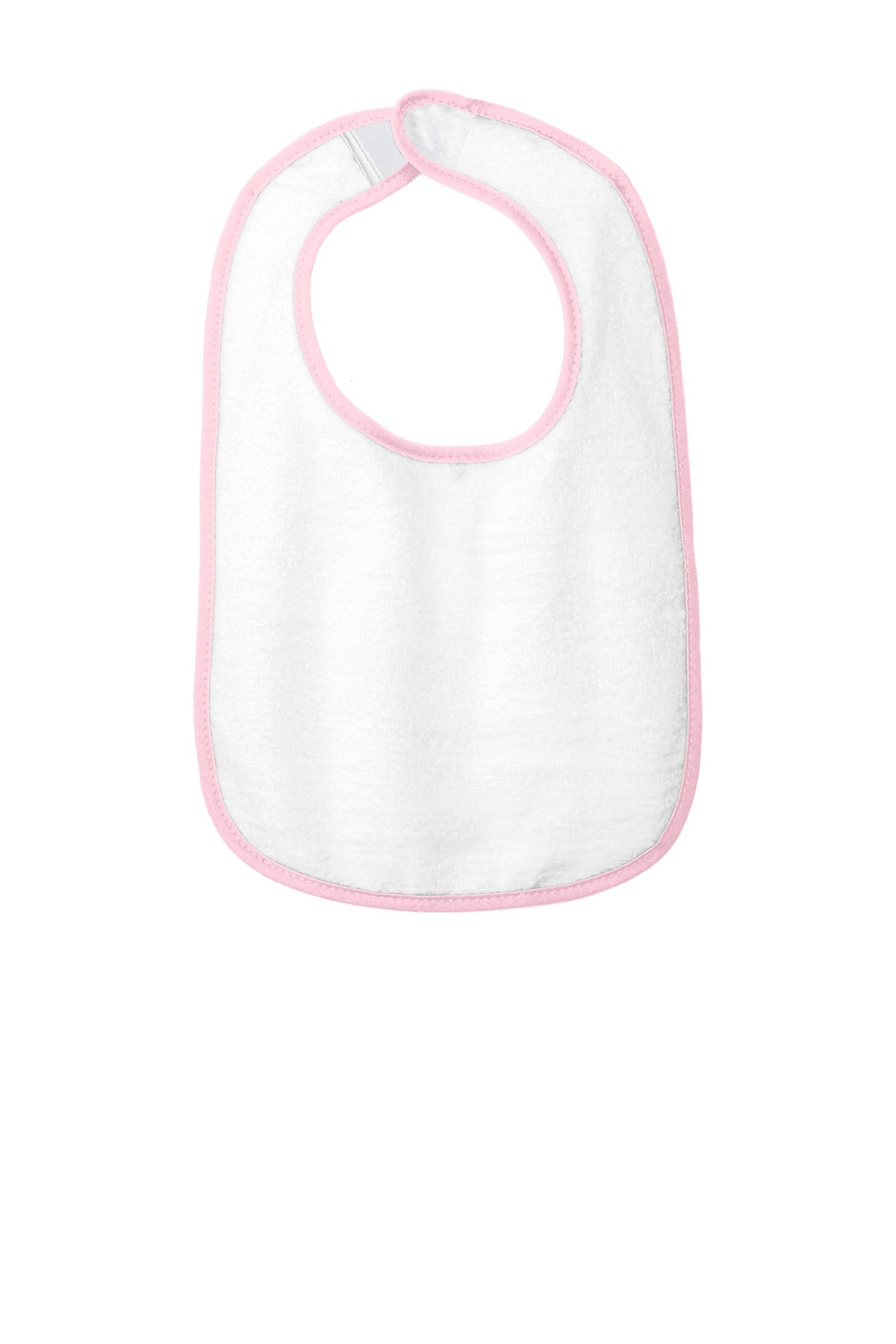 Rabbit Skins ™ Infant Contrast Trim Terry Bib. RS1003