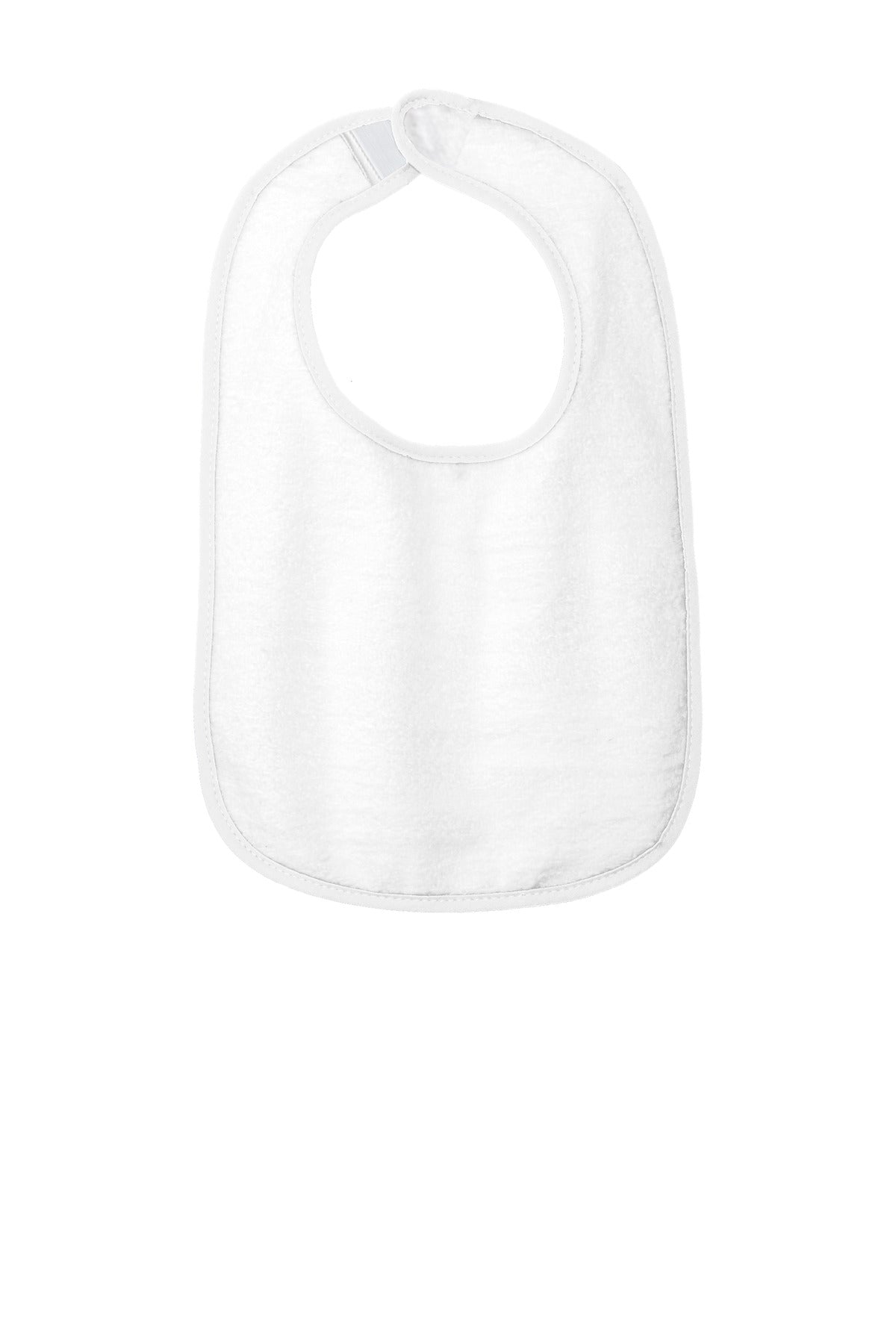 Rabbit Skins ™ Infant Contrast Trim Terry Bib. RS1003