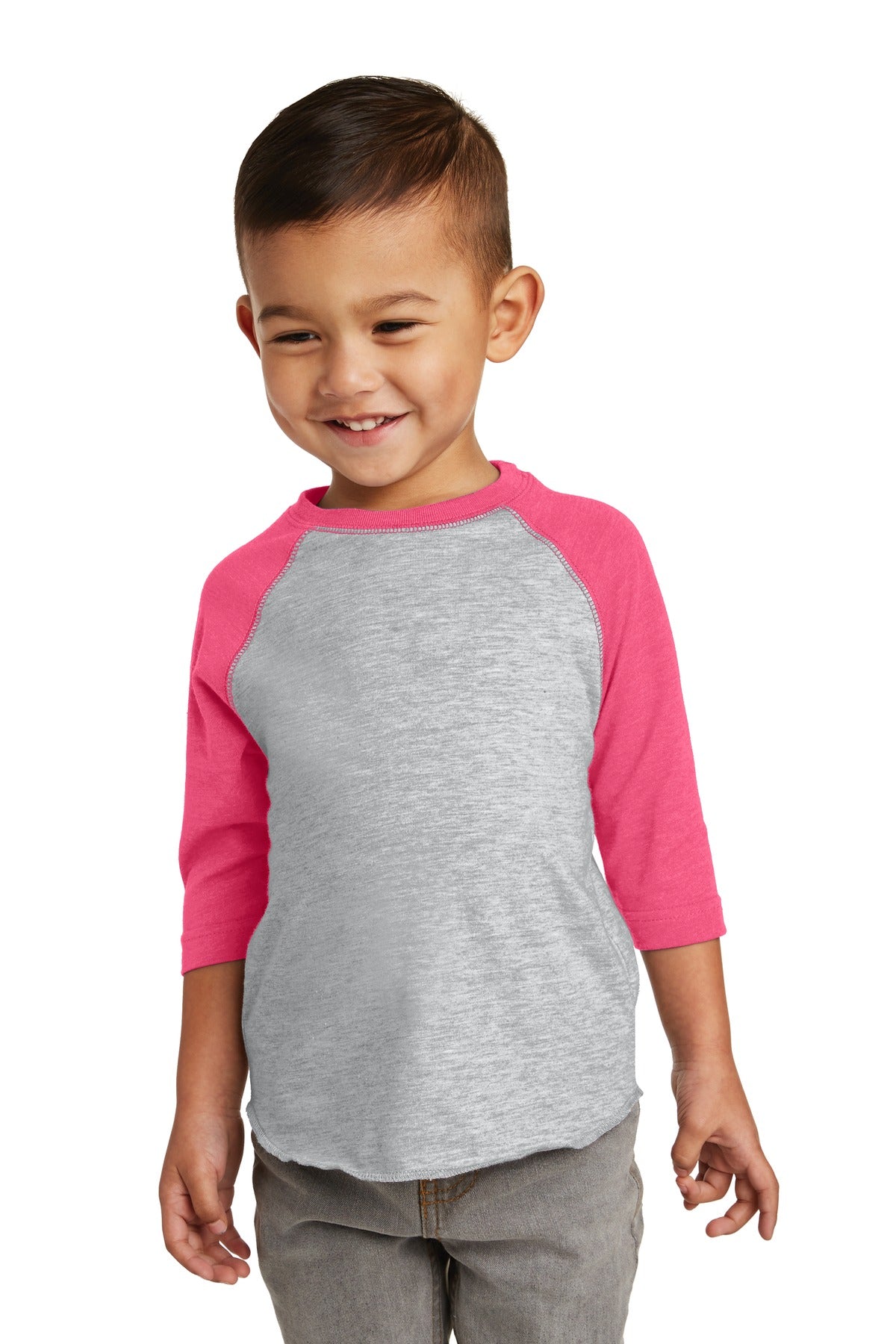 DISCONTINUED Rabbit Skins ™ Toddler Baseball Fine Jersey Tee. RS3330