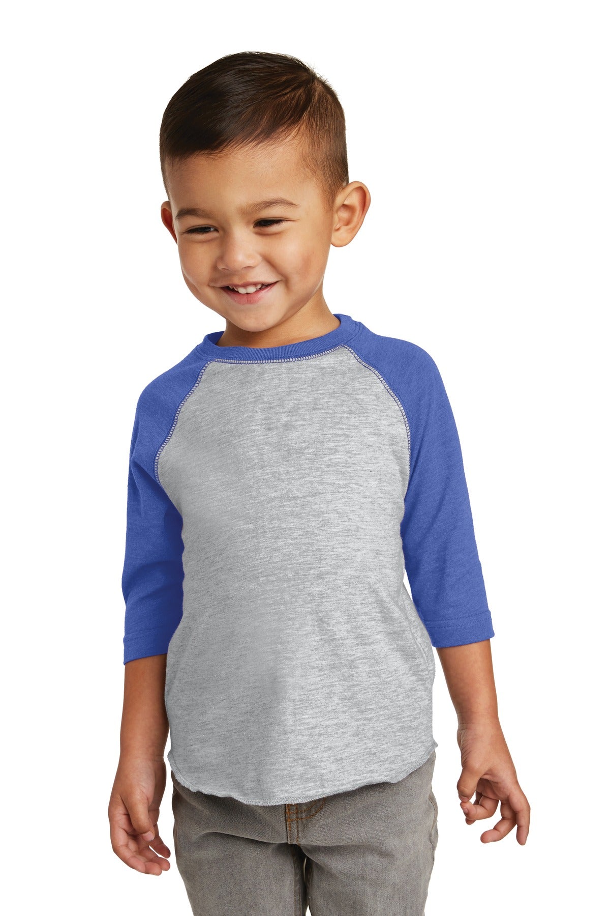 DISCONTINUED Rabbit Skins ™ Toddler Baseball Fine Jersey Tee. RS3330