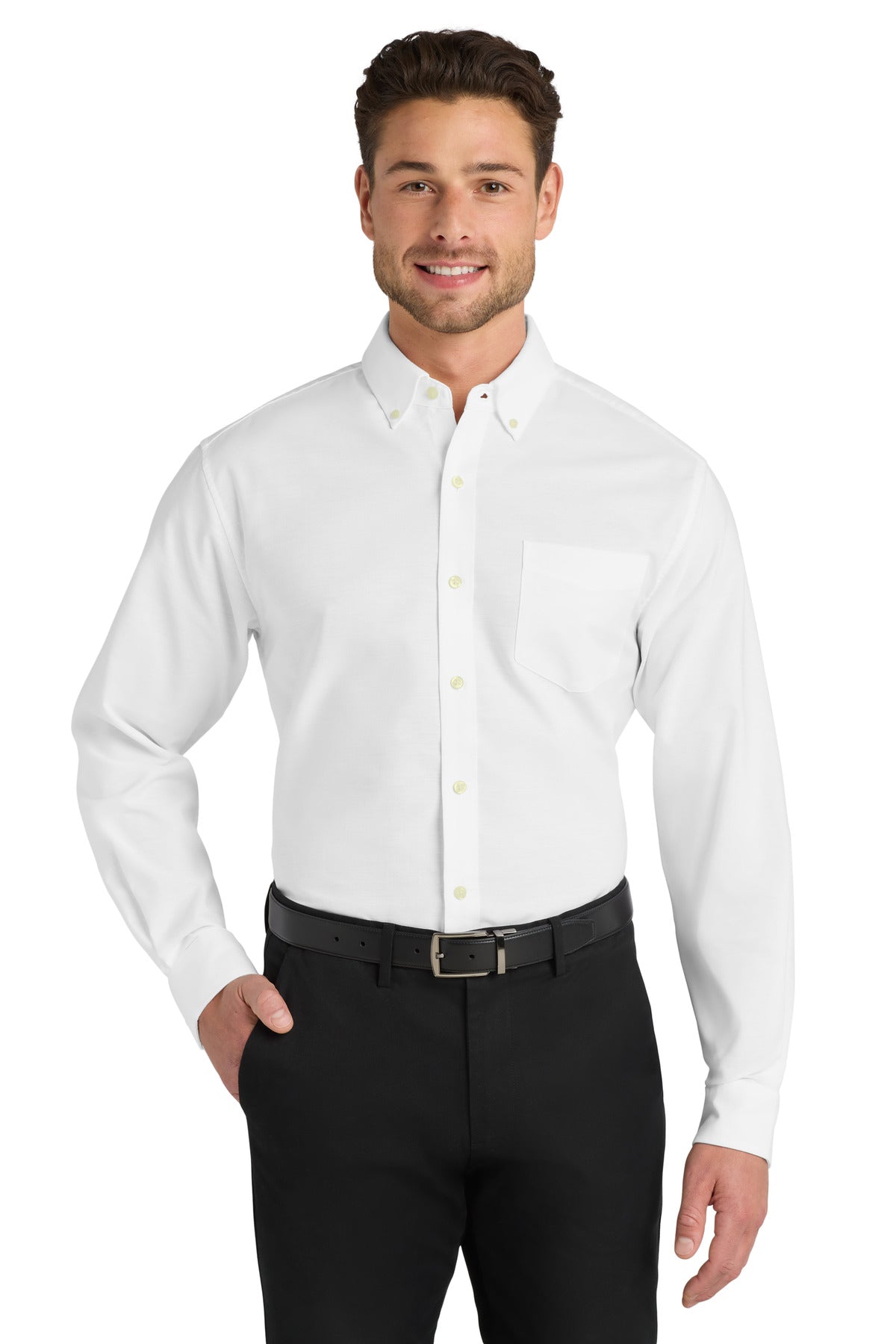 Port Authority ® Untucked Fit SuperPro ™ Oxford S651