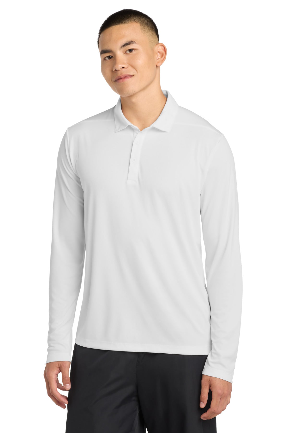Sport-Tek ® Posi-UV ® Pro Long Sleeve Polo. ST520LS