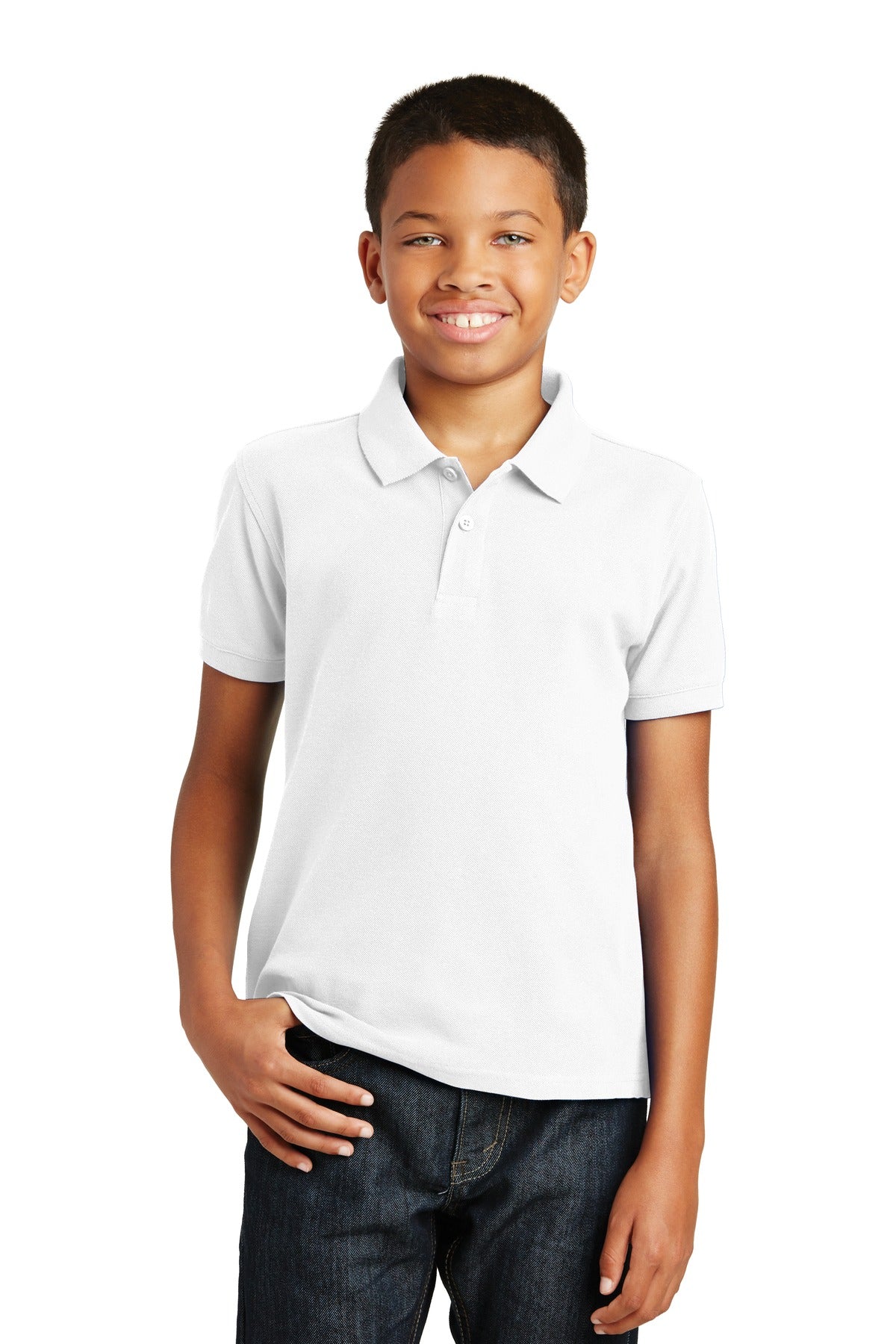 Port Authority ® Youth Core Classic Pique Polo. Y100