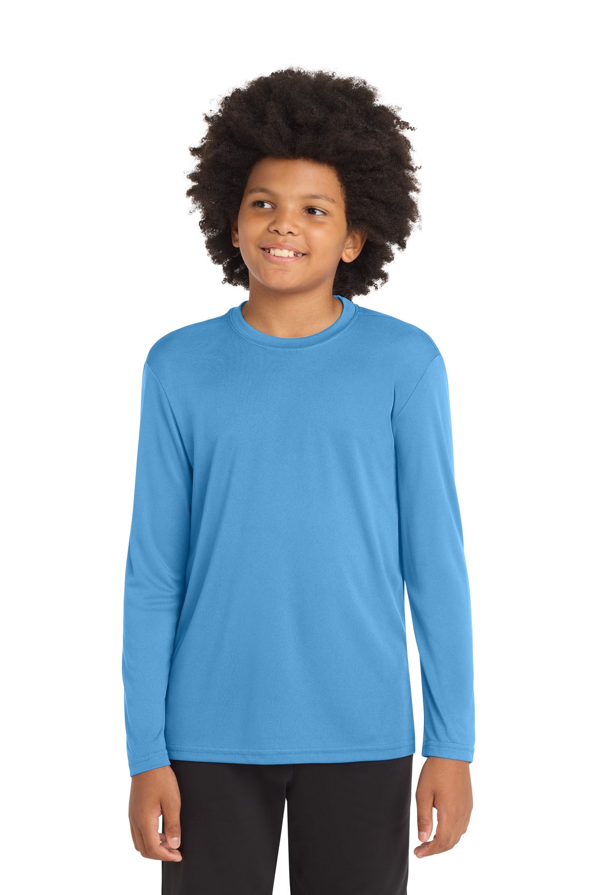 Sport-Tek ® Youth Long Sleeve PosiCharge ® Competitor™ Tee. YST350LS