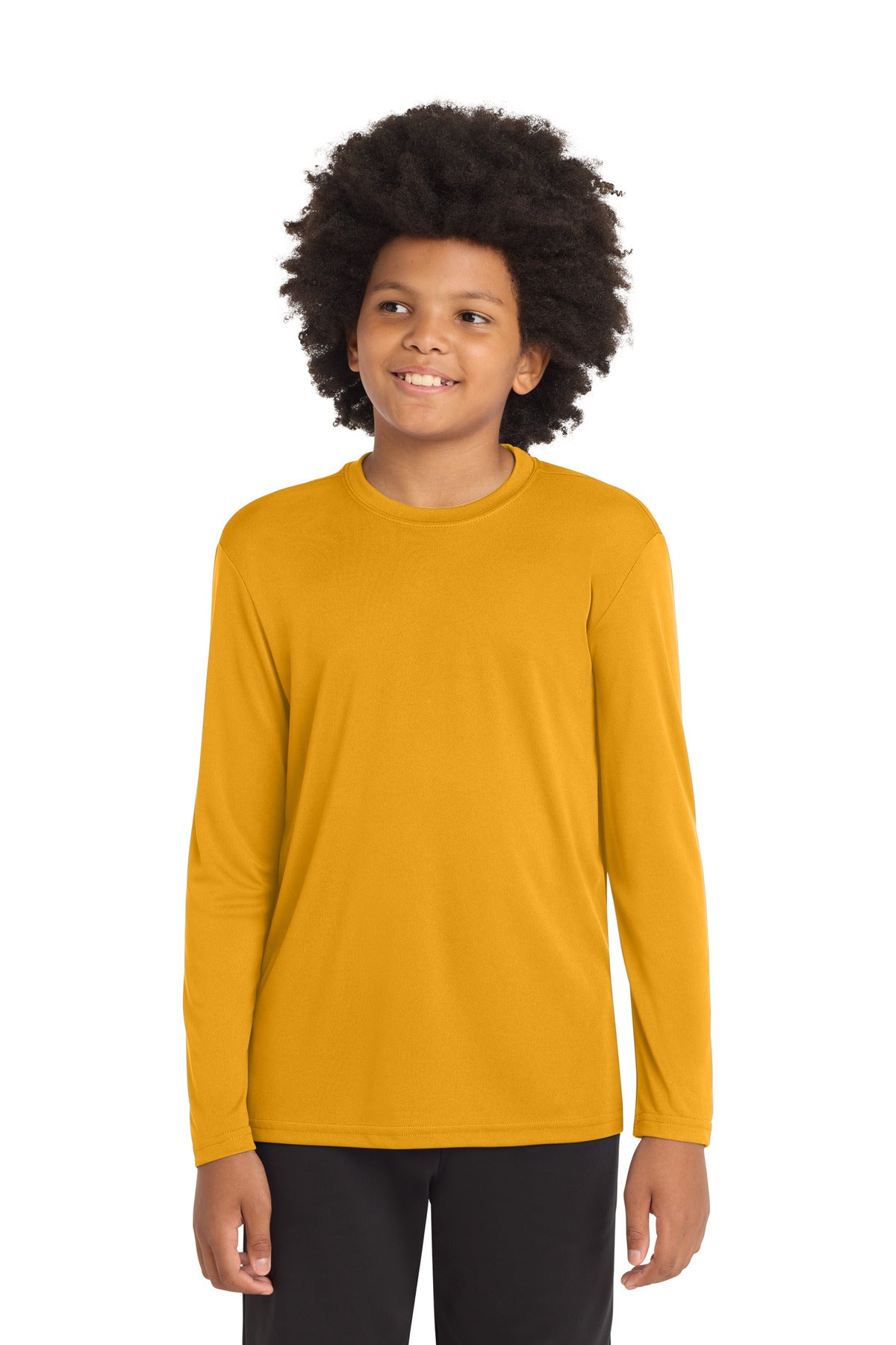 Sport-Tek ® Youth Long Sleeve PosiCharge ® Competitor™ Tee. YST350LS
