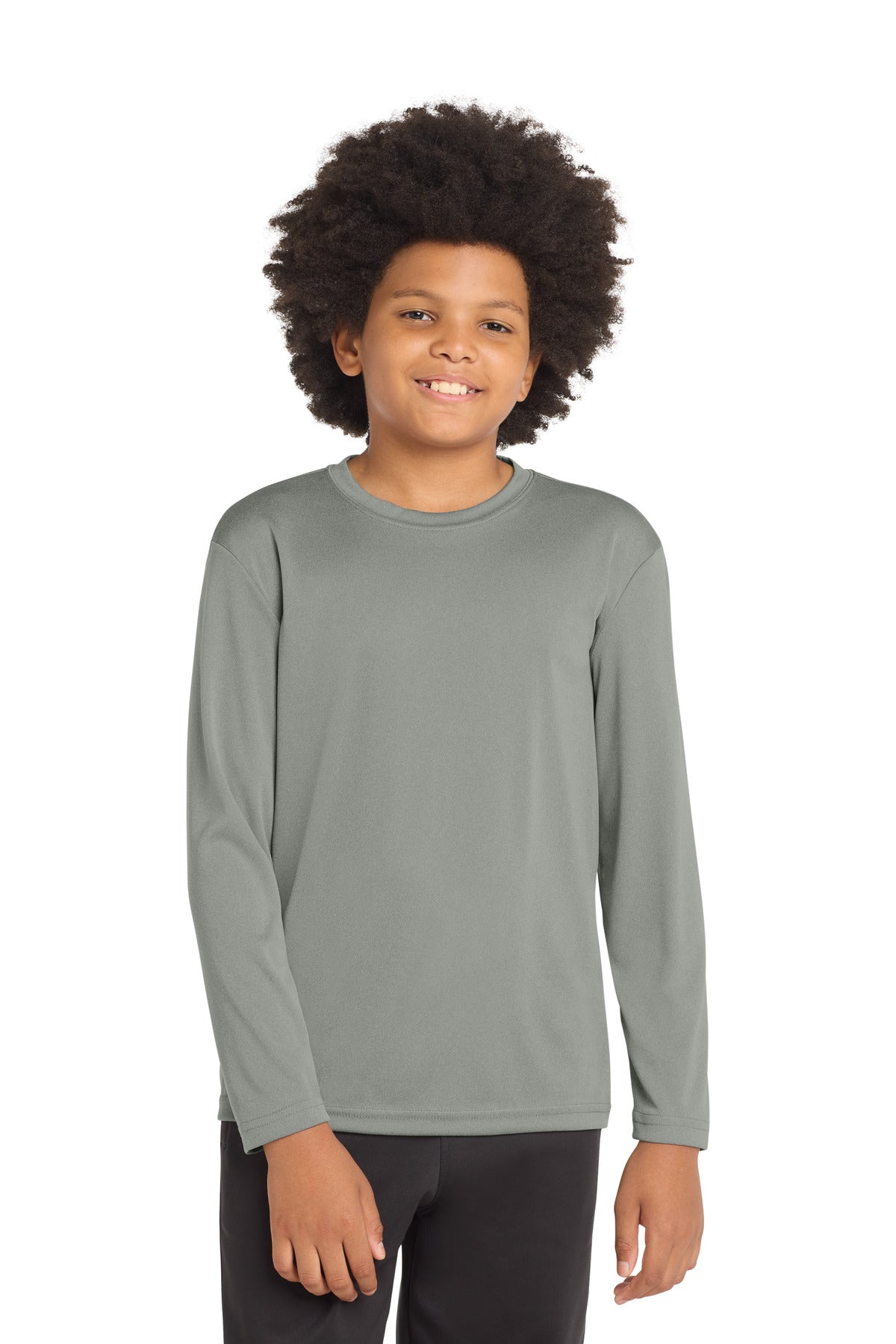 Sport-Tek ® Youth Long Sleeve PosiCharge ® Competitor™ Tee. YST350LS