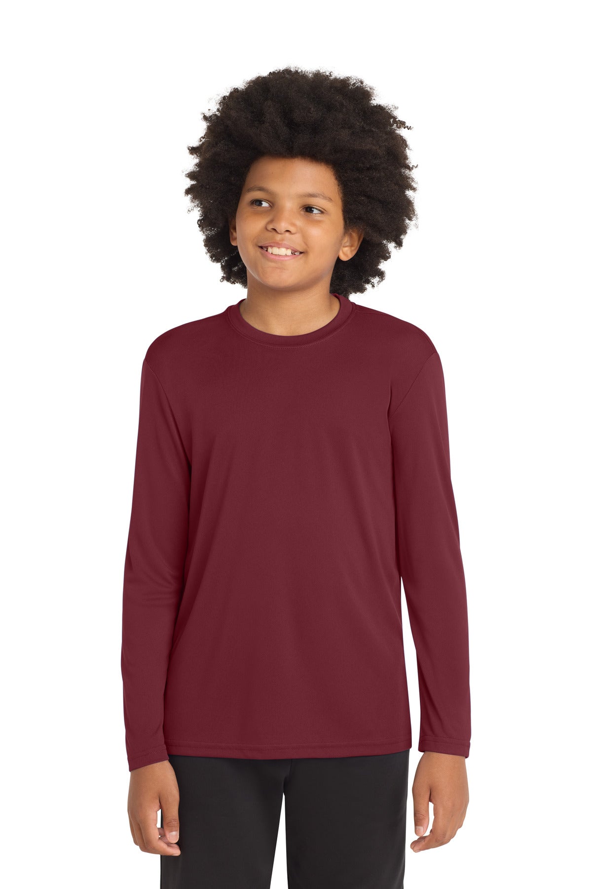 Sport-Tek ® Youth Long Sleeve PosiCharge ® Competitor™ Tee. YST350LS