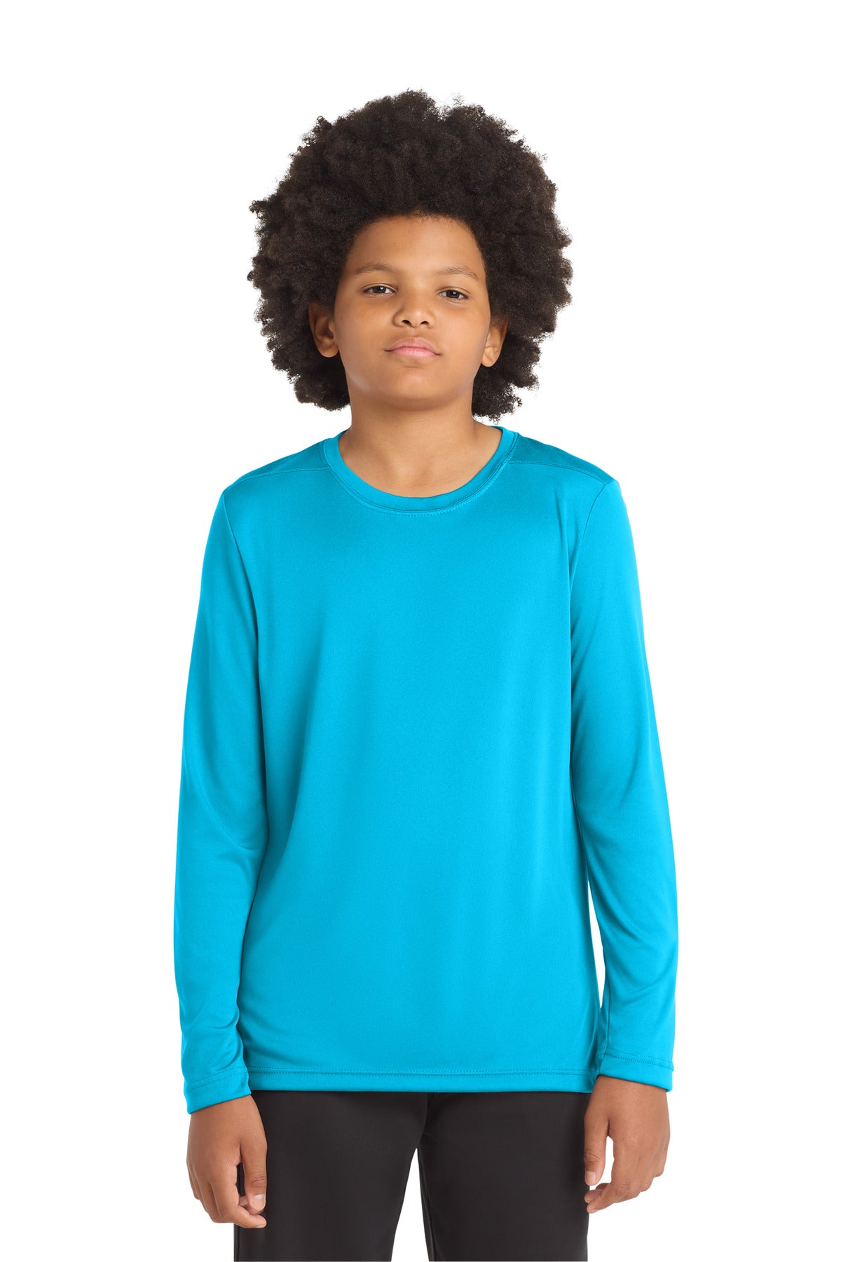 Sport-Tek ® Youth Posi-UV ® Pro Long Sleeve Tee. YST420LS