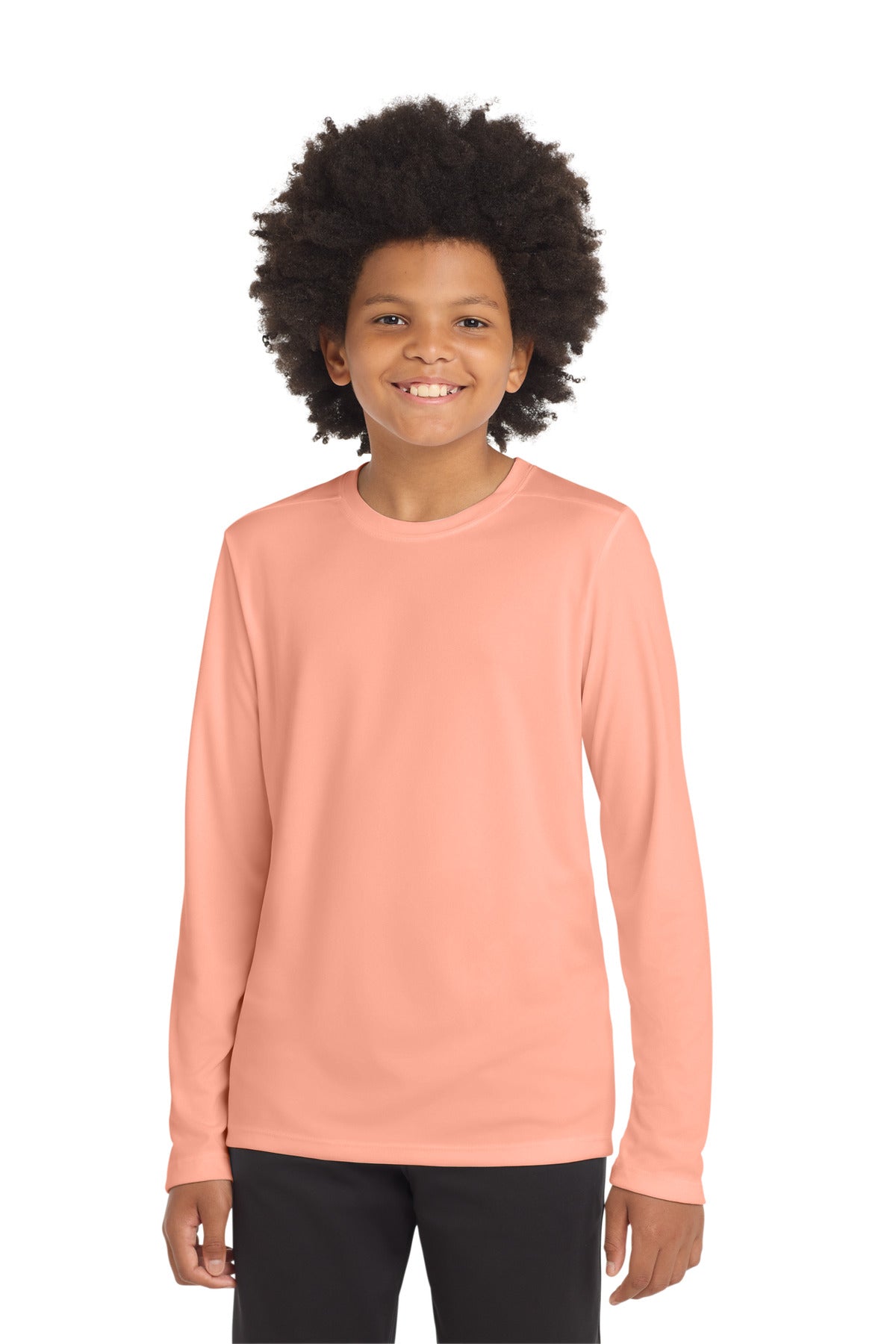 Sport-Tek ® Youth Posi-UV ® Pro Long Sleeve Tee. YST420LS