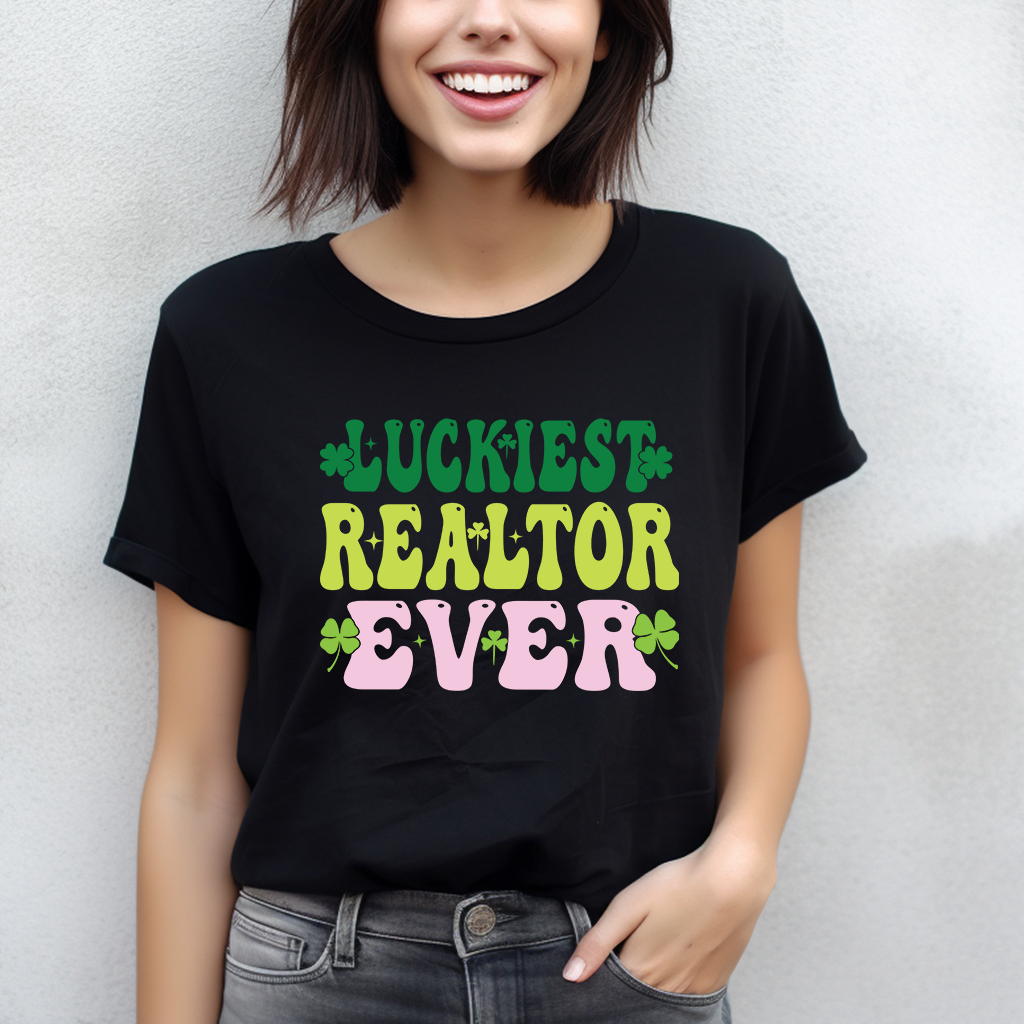 Luckiest Realtor T-Shirt