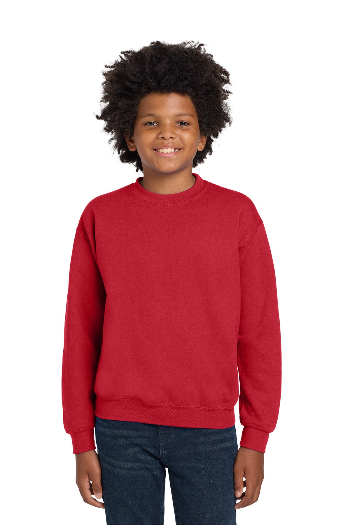 Gildan ®  Youth Heavy Blend™ Crewneck Sweatshirt.  18000B