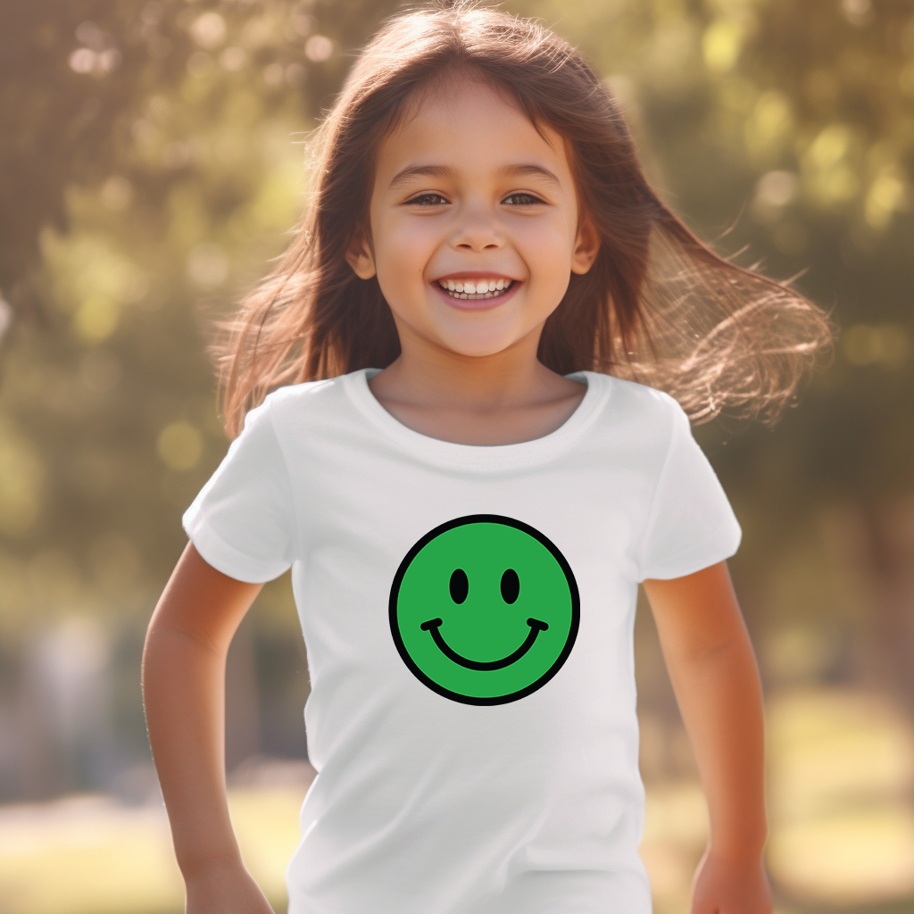 St. Patrick's Happy Face Kids T-Shirt