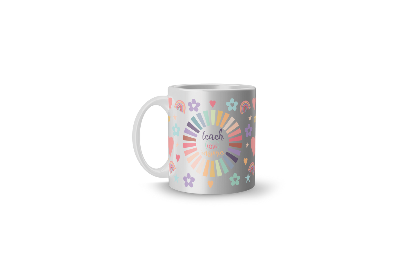 Custom Phrase / Cute Colors Mug