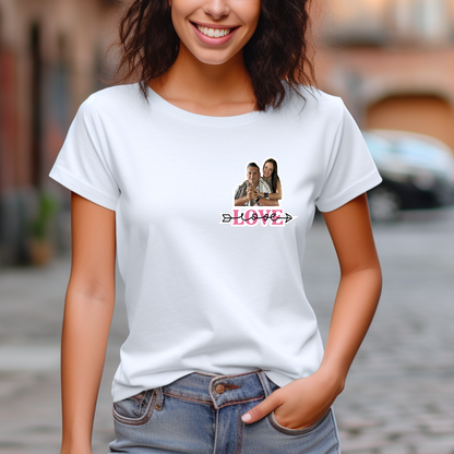 Custom Pic Love T-Shirt