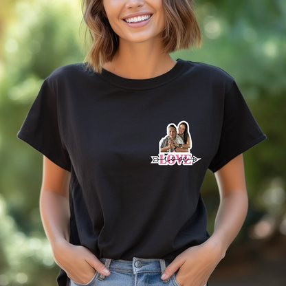 Custom Pic Love T-Shirt