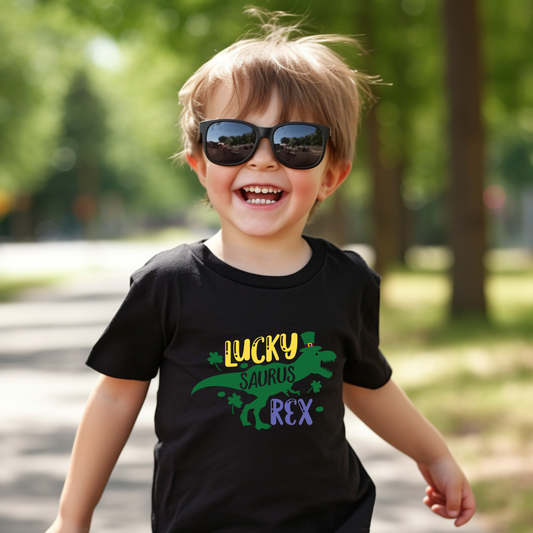 Lucky Saurus Kids T-Shirt