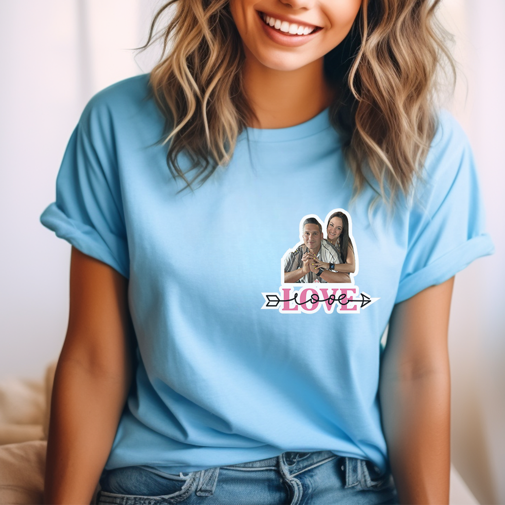 Custom Pic Love T-Shirt