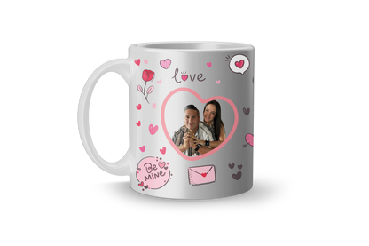 Custom Heart and Text  Cup