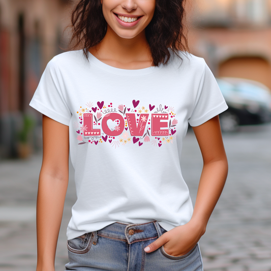 Pink Love T-Shirt