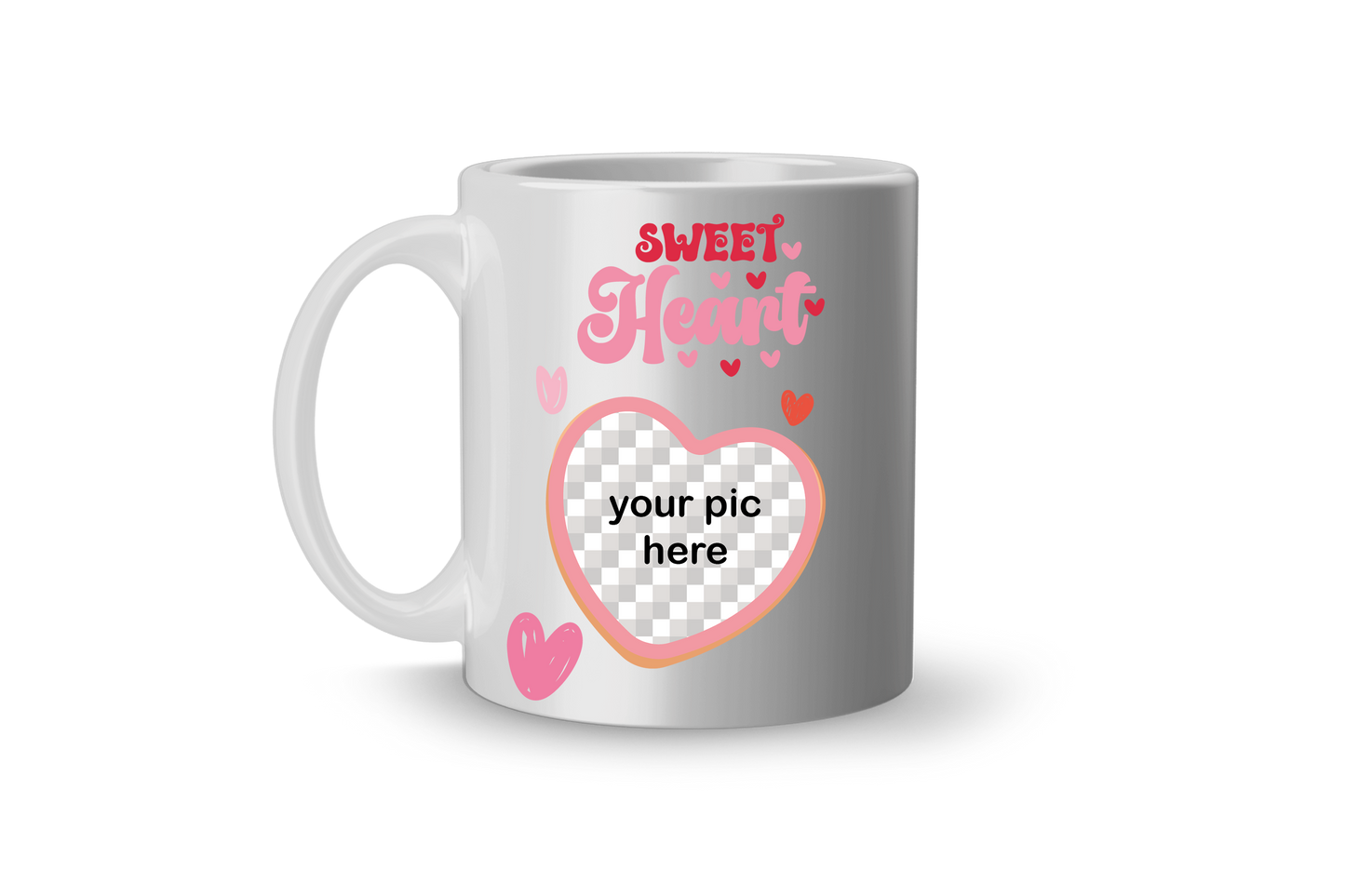 Custom Sweet Heart Cup