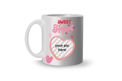 Custom Sweet Heart Cup