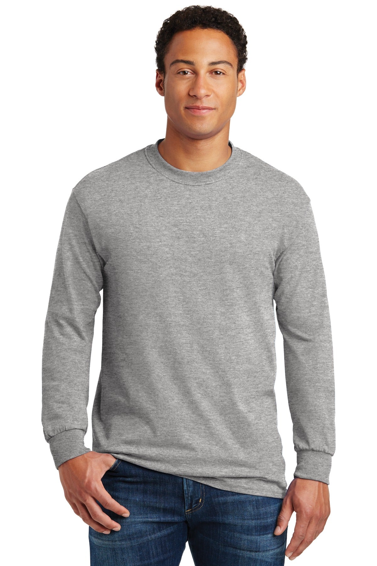 Gildan ®  - Heavy Cotton ™  100% Cotton Long Sleeve T-Shirt.  5400