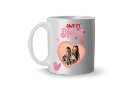 Custom Sweet Heart Cup