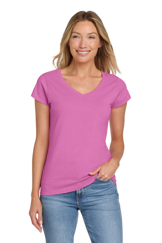 Gildan Softstyle ®  Women's Fit V-Neck T-Shirt. 64V00L