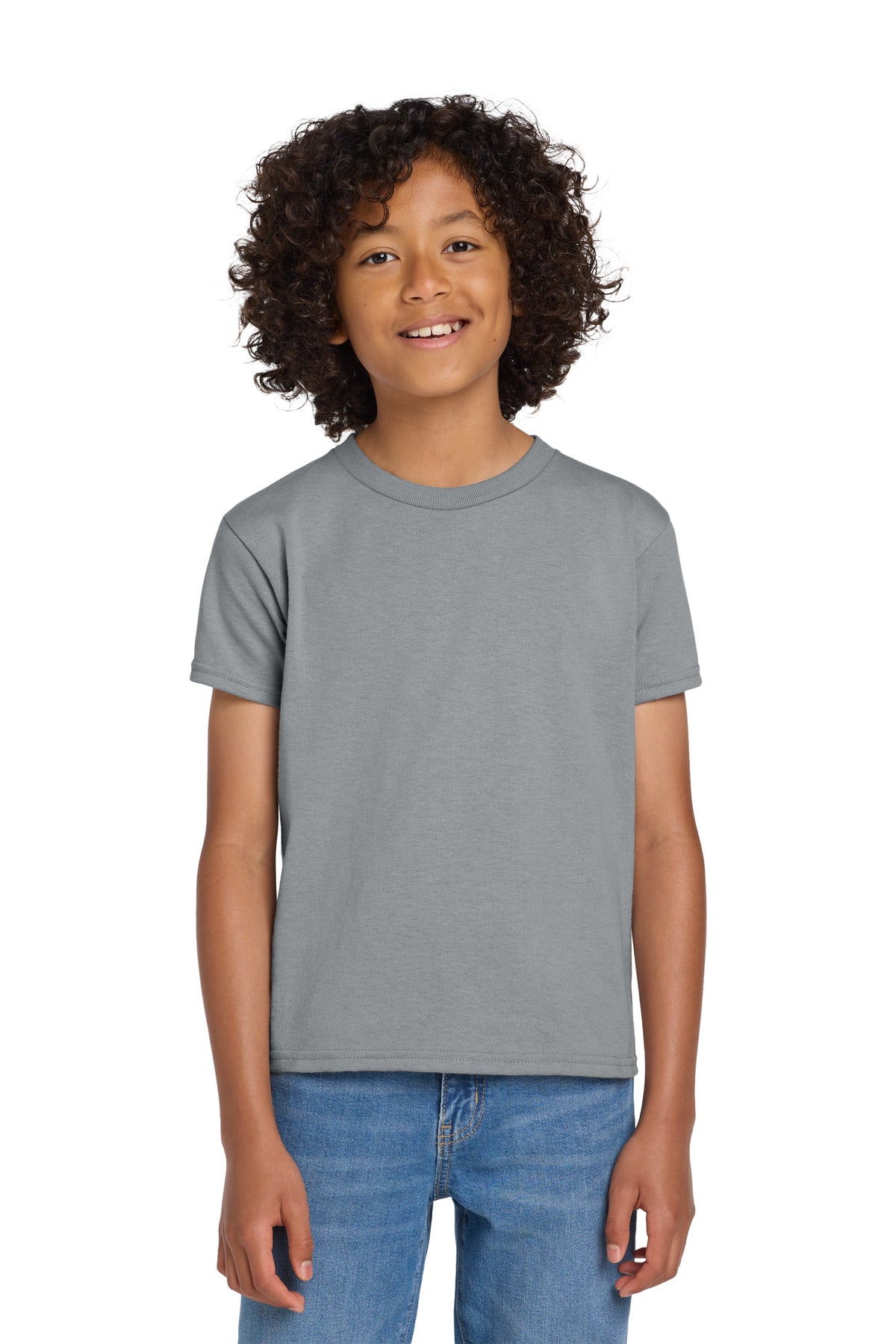 Gildan ®  Youth DryBlend ®  50 Cotton/50 Poly T-Shirt.  8000B