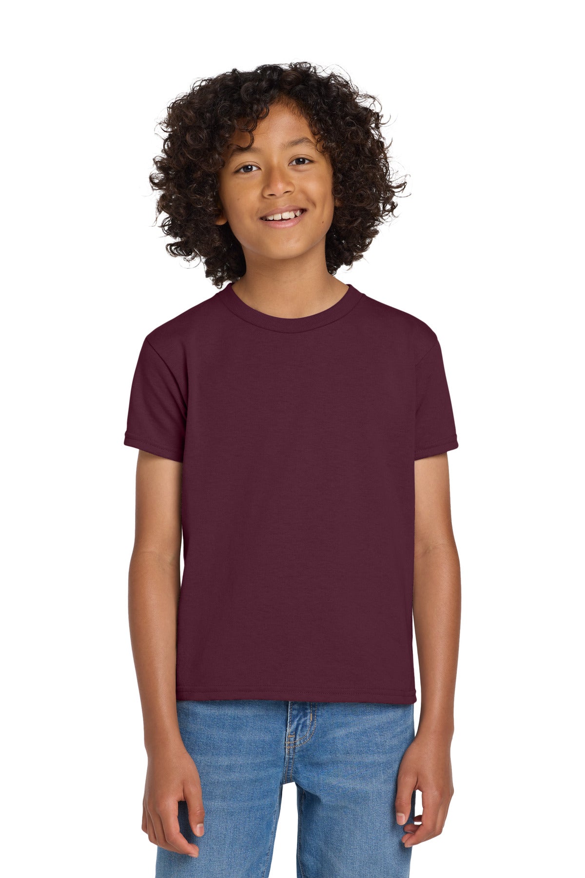 Gildan ®  Youth DryBlend ®  50 Cotton/50 Poly T-Shirt.  8000B