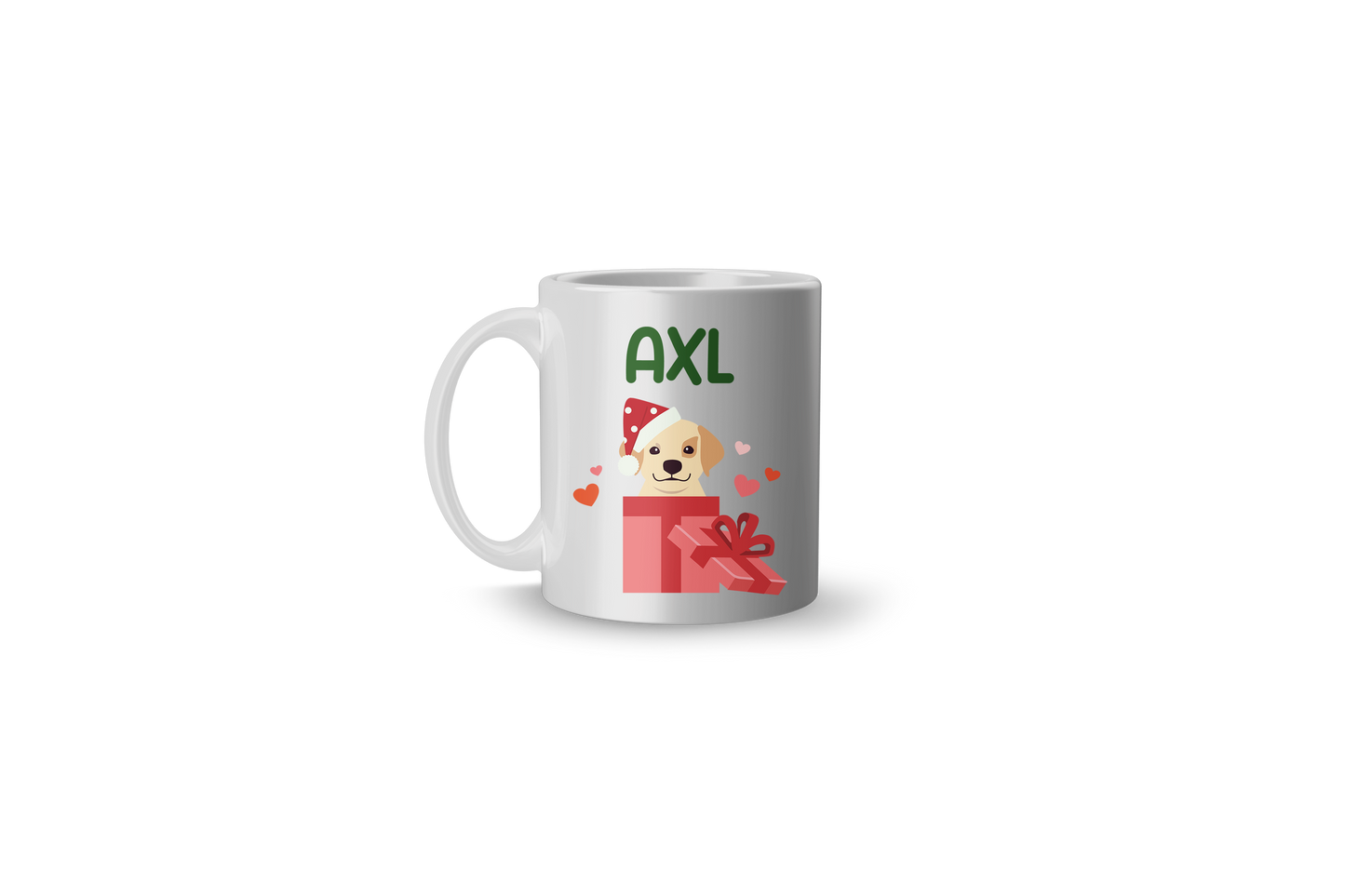 Custom Dog Christmas Cup