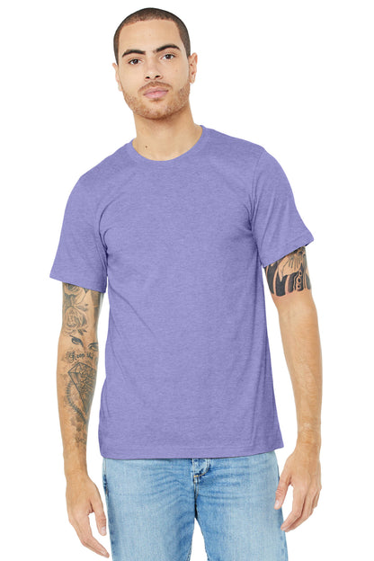 BELLA+CANVAS  ®  Unisex Heather CVC Short Sleeve Tee. BC3001CVC