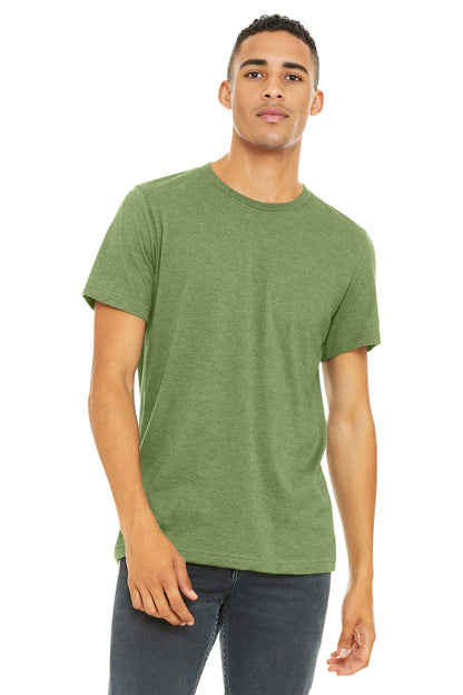 BELLA+CANVAS  ®  Unisex Heather CVC Short Sleeve Tee. BC3001CVC
