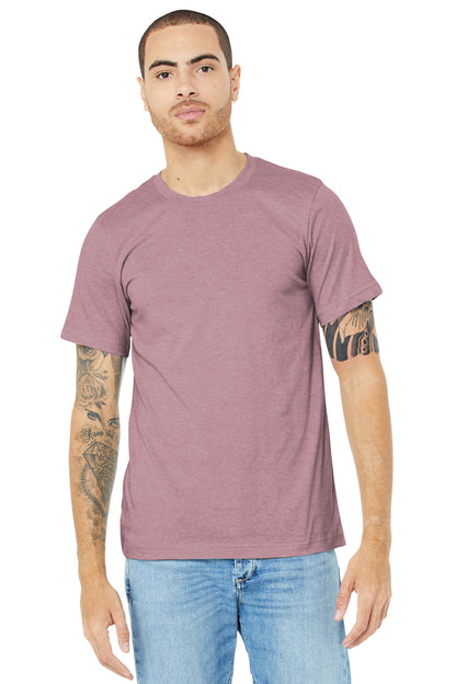 BELLA+CANVAS  ®  Unisex Heather CVC Short Sleeve Tee. BC3001CVC