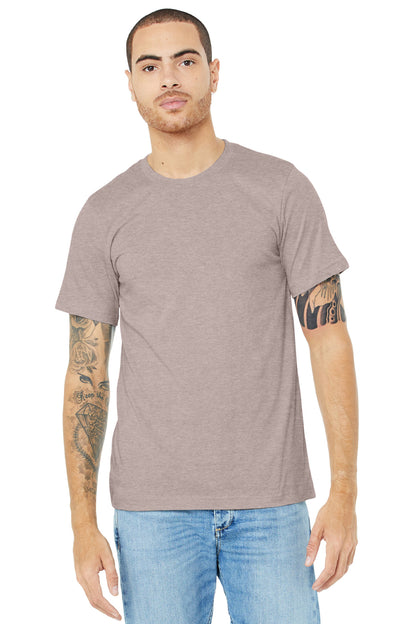 BELLA+CANVAS  ®  Unisex Heather CVC Short Sleeve Tee. BC3001CVC